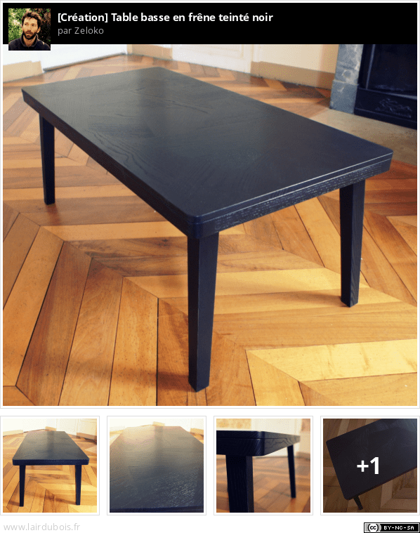Fabrication d'une table basse en frêne teinté noir - Page 2 Sticker