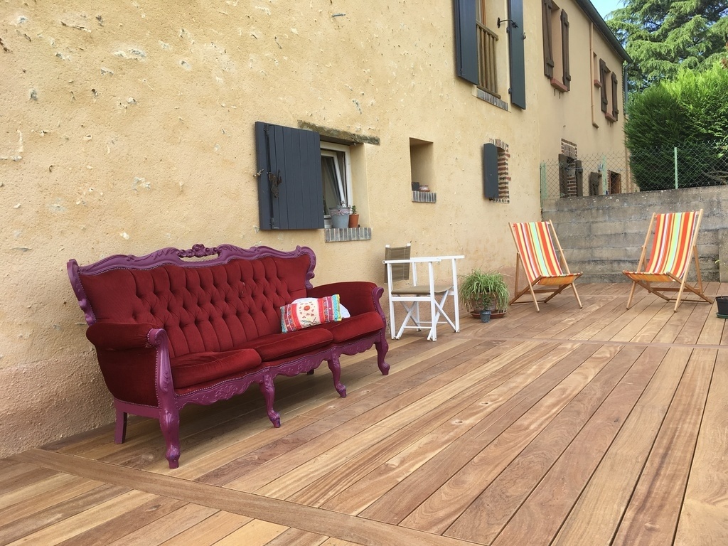 Tire lame pour terrasse bois par Wil sur L'Air du Bois