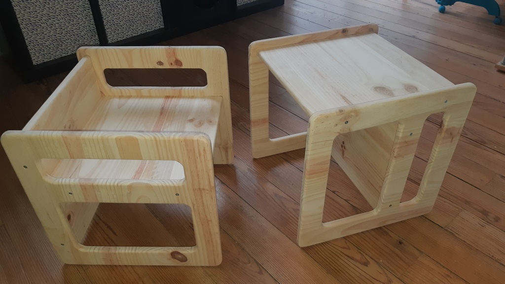 Chaise Montessori par llafitte sur L'Air du Bois