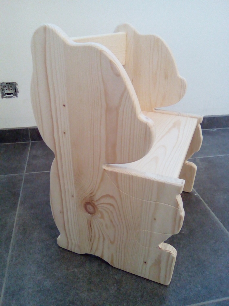 Chaise en Bois Ours pour Enfant - Jabadabado - Prairymood