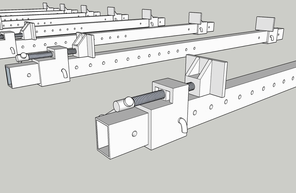 Plan] Serre-joint dormant par Atelier Michelet sur L'Air du Bois