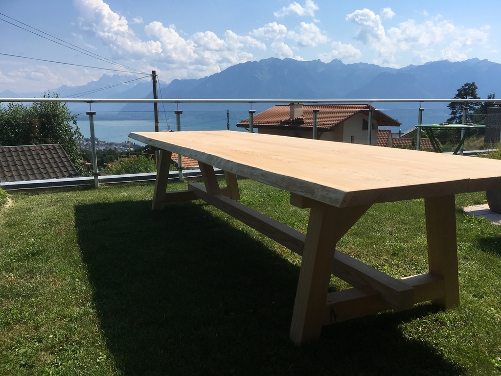 Table Jardin Avec Banc