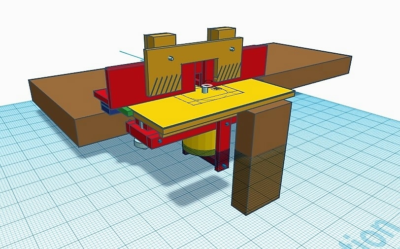 Défonceuse sous table universelle JRT-2 - Atelier des Boiseux