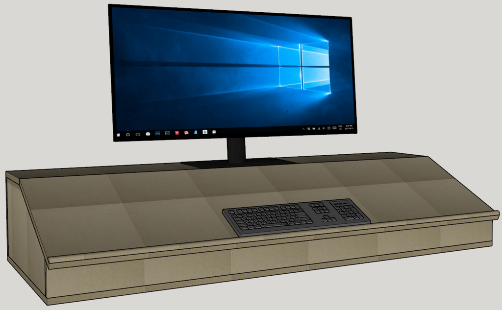Plan] Rehausseur Ecran PC par PierreDANS sur L'Air du Bois