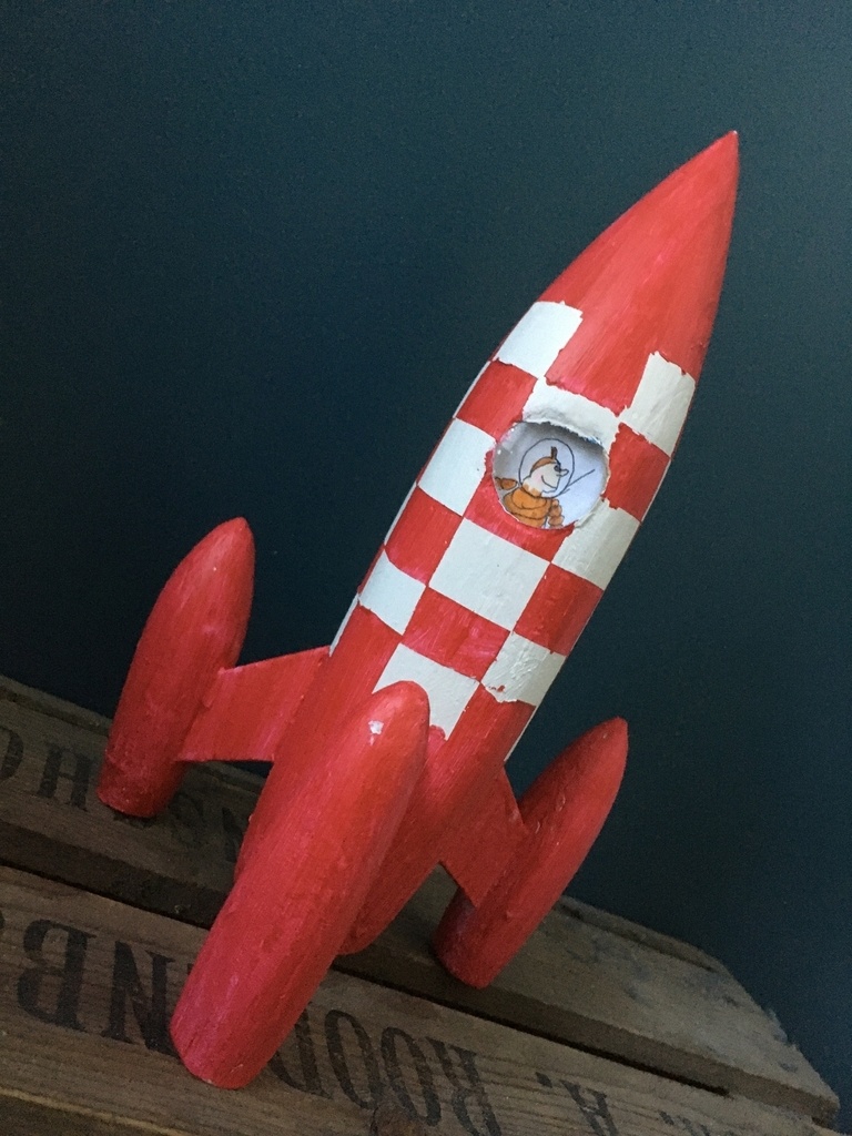 Ma fusée de Tintin!