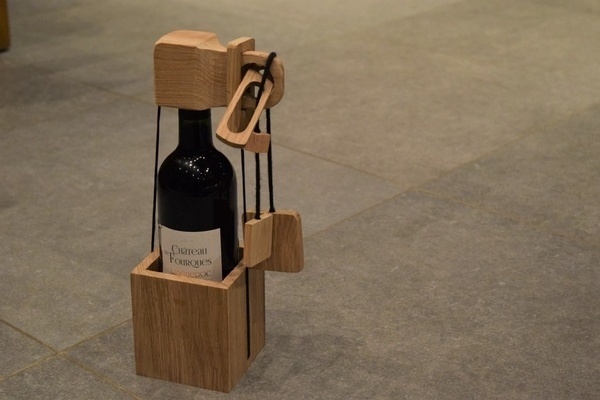 Pas à pas] Fabriquer un casse-tête pour une bouteille de vin par Built for  Fun sur L'Air du Bois