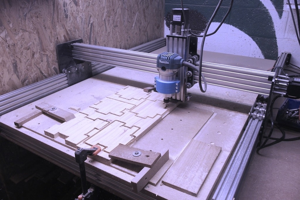 Pas à pas] Projet fraiseuse CNC par Sacha sur L'Air du Bois