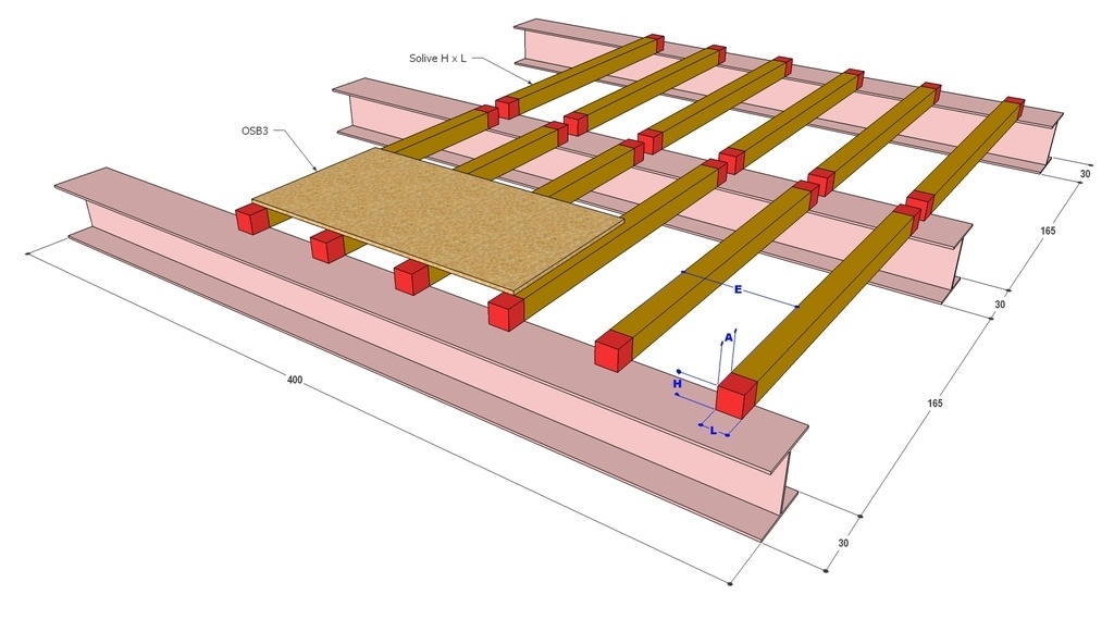 Plancher en bois coupé et structure en béton Vecteur par ©AnutaBerg  215898986