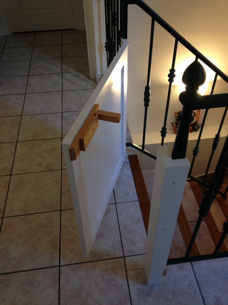 Barriere escalier store amovible