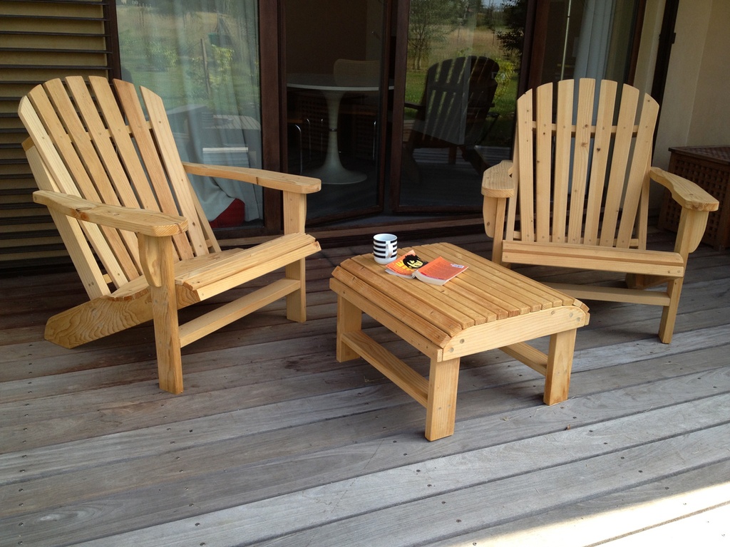 Fauteuil Adirondack pliant par depuis1955 sur L'Air du Bois