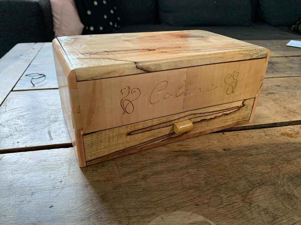 La Boite A Bijoux De Coline Par CharlyBois Sur L Air Du Bois La Boite A Bijoux De Coline Par CharlyBois Sur L Air Du Bois