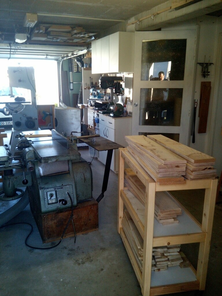 Mon garage atelier par clem42 sur L'Air du Bois