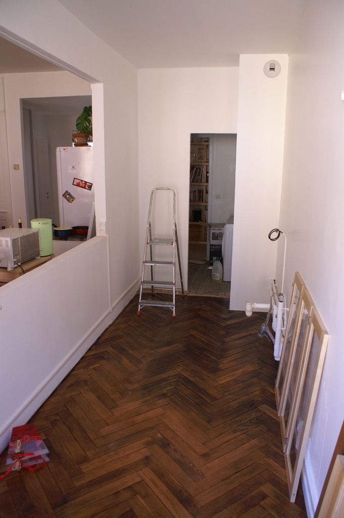 parquet massif frene