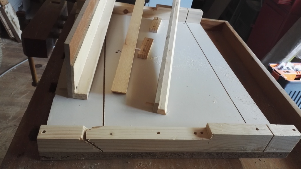 Boîte à scie diagonale pour le travail du bois, boîte à onglet