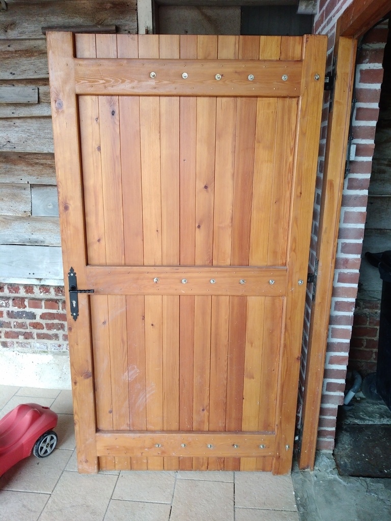 Fabriquer cheap porte bois