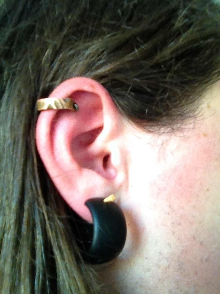 Boucle D oreille En b ne Par Lucien Le Forestier Sur L Air Du Bois