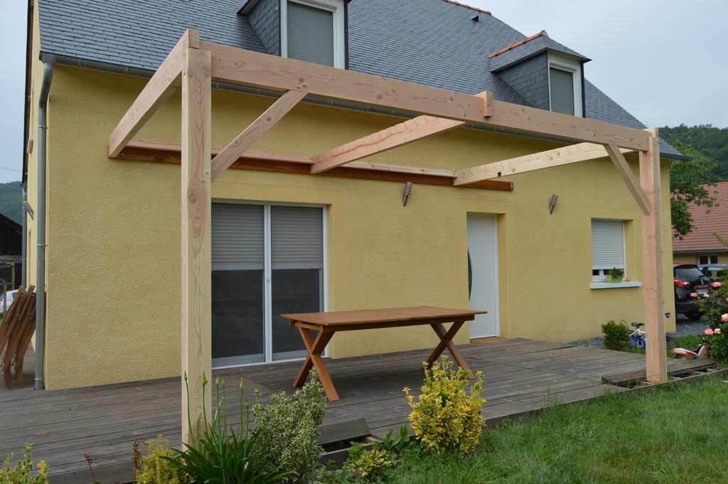 Faites construire une pergola en bois