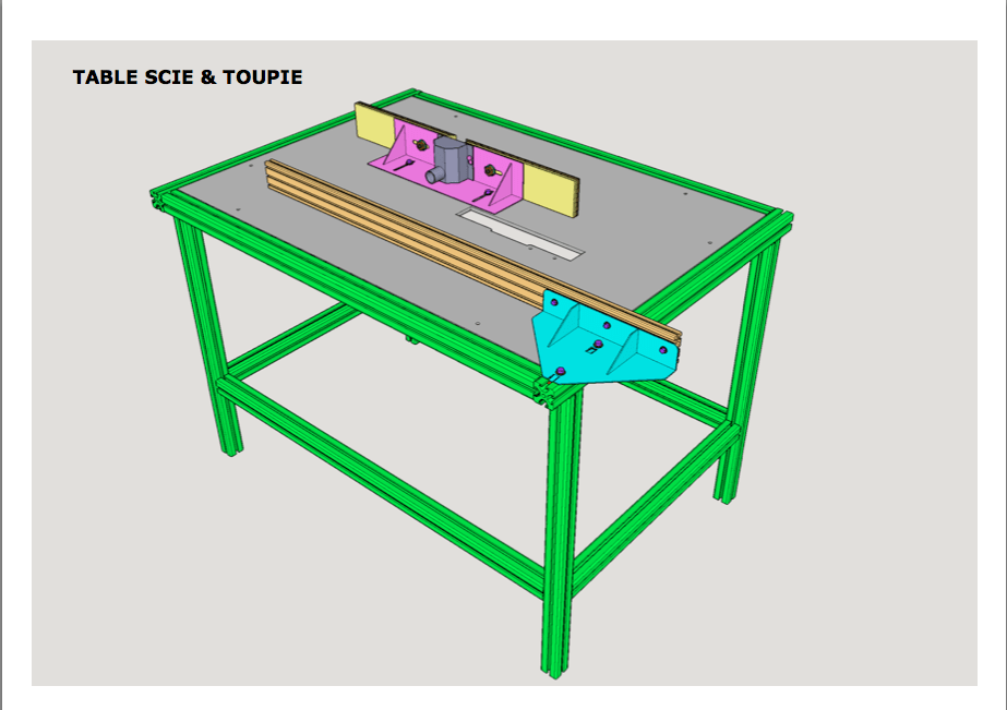 Plan Table Pour Scie Ciraire Et