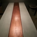 Table en bois recyclé design