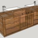 Meuble de Salle de Bain