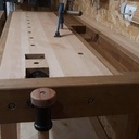 Etabli hêtre, iroko et sapelli