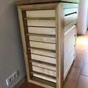 Commode / Console plateau flottant