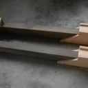 Dormants DIY avec des poutres de récupération