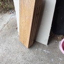 Table de chevet rustique