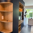 Meuble tv en melaminé