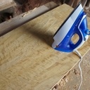 La pattemouille sur le bois.