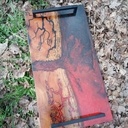 Plateau "volcan yin yang"