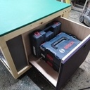 Table de montage +rangement