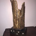 Lampe en écorce fine