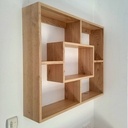 Étagère bibliothèque. Châtaignier.