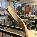 Maquette de limon d'escalier courbe