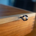 Boîte en merisier et frêne