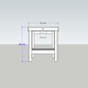 Etabli de chantier démontable