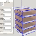 Quelques composants dynamiques pour sketchup