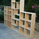 Bibliothèque en Pin