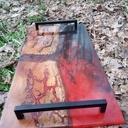 Plateau "volcan yin yang"