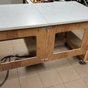 Table d'établi pliante