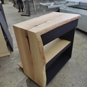 Meuble en frêne et val noir