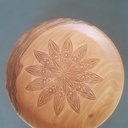 Sculpture au couteau, Noyer