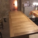Table fermière en chêne