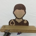 Porte de clé pour médecin