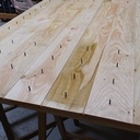 Porte de chai clouée