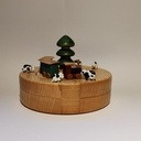 Boite à musique : un train qui passe