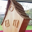 Nichoir maison de fée