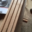 Table de chevet rustique