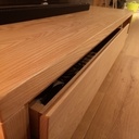 Meuble TV en frêne massif